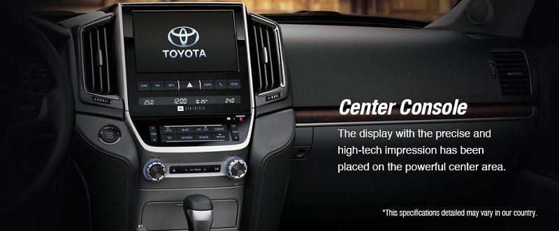 Interior Toyota New Land Cruiser