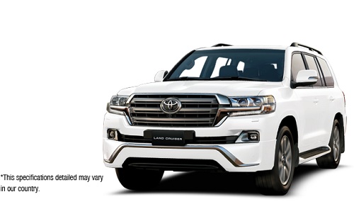 Toyota New Land Cruiser Putih