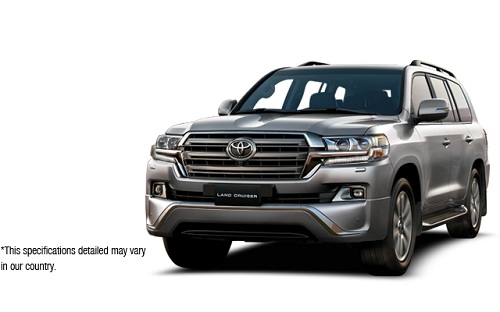 Toyota New Land Cruiser Silver